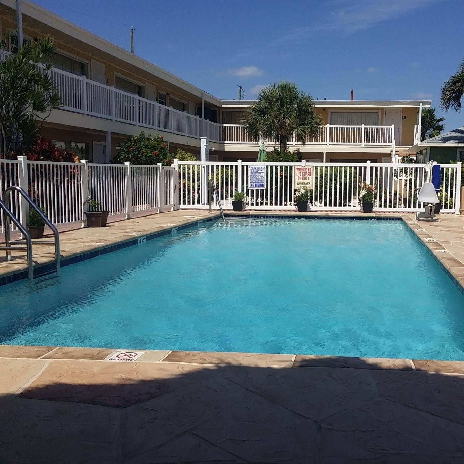 The Palms On Ocean Motel Pompano Beach Eksteriør bilde